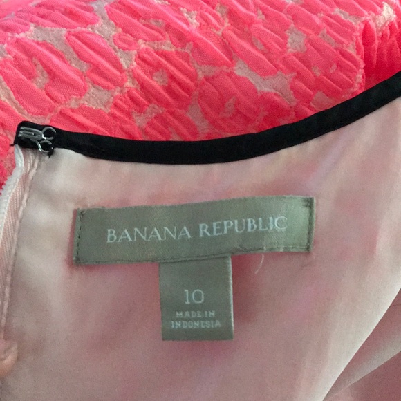 Banana Republic Hot Pink Leopard Print Dress - Picture 8 of 8